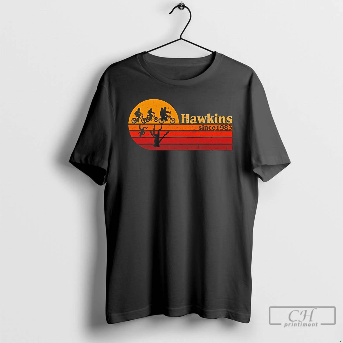 Premium Hawkins Since 1983 Vintage T-Shirts, Hoodie, Sweatshirt | HypeCrazeTee.com