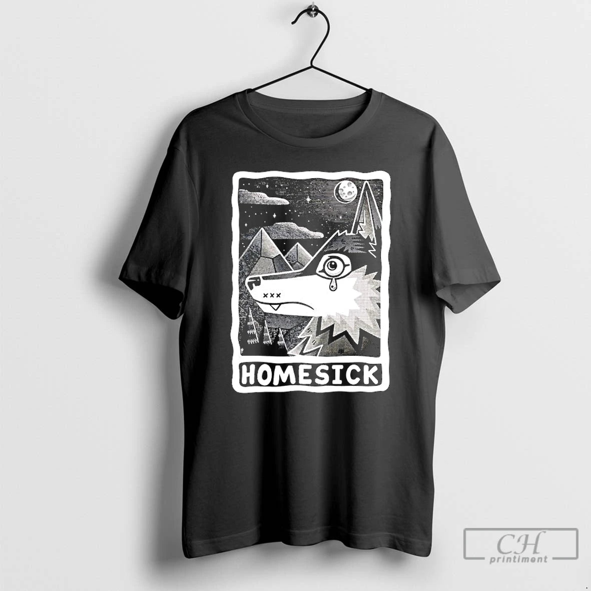 Premium Homesick Hearthfox Graphic T-Shirts, Hoodie, Sweatshirt | HypeCrazeTee.com