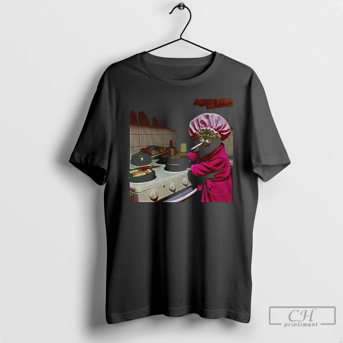 Premium Housewife Cat Smoking Funny Meme T-Shirts, Hoodie, Sweatshirt | HypeCrazeTee.com