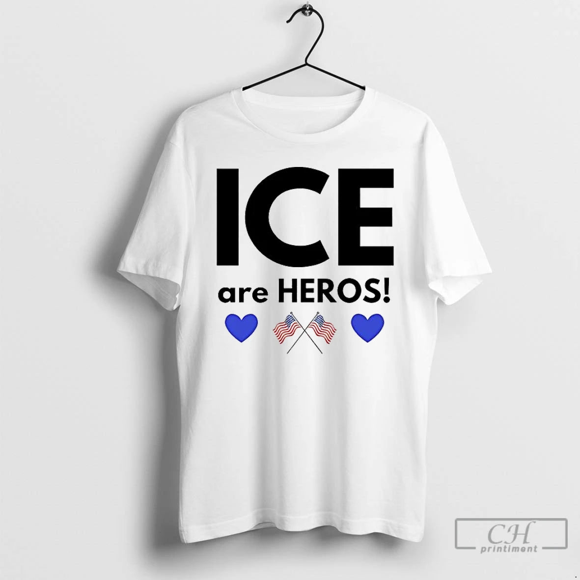 Premium Ice Are Heroes Us Flag T-Shirts, Hoodie, Sweatshirt | HypeCrazeTee.com