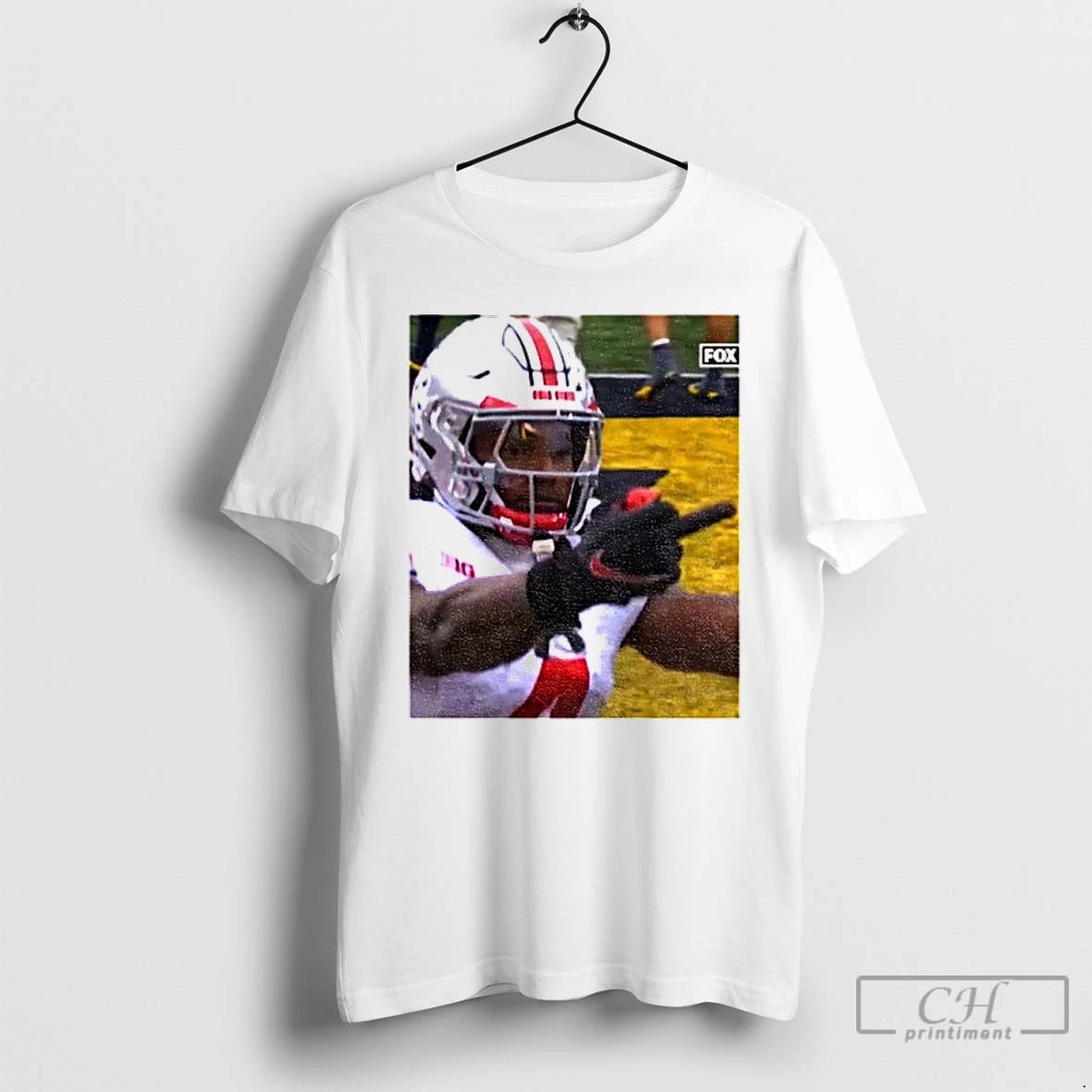 Premium Jeremiah Smith With The Marcus Hall Salute T-Shirts, Hoodie, Sweatshirt | HypeCrazeTee.com