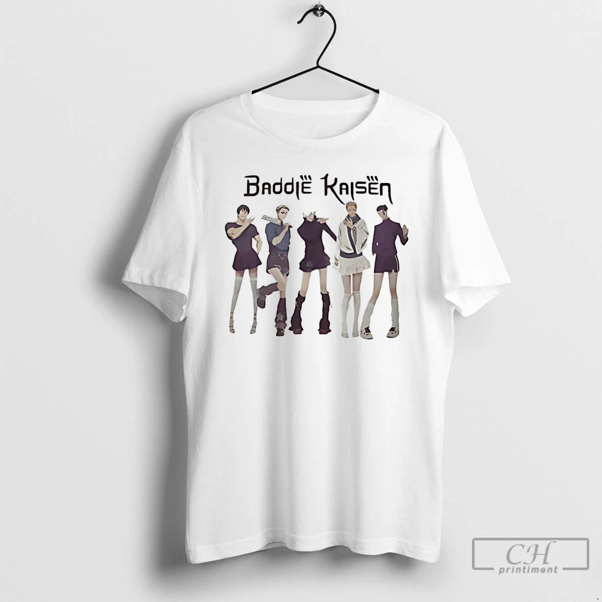 Premium Jujutsu Kaisen Baddie Kaisen T-Shirts, Hoodie, Sweatshirt | HypeCrazeTee.com