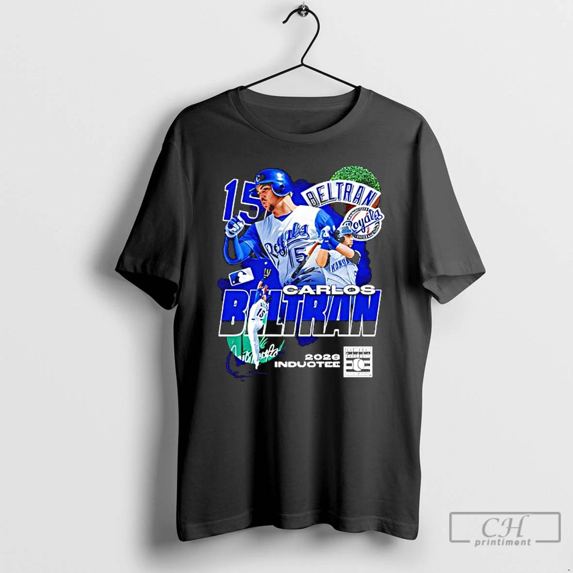 Premium Kansas City Royals Carlos Beltran 2026 Hall Of Fame T-Shirts, Hoodie, Sweatshirt | HypeCrazeTee.com