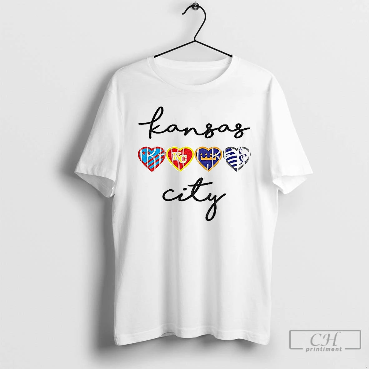 Premium Kansas City Hearts Sports Teams Kc Chiefs Royals Sporting T-Shirts, Hoodie, Sweatshirt | HypeCrazeTee.com