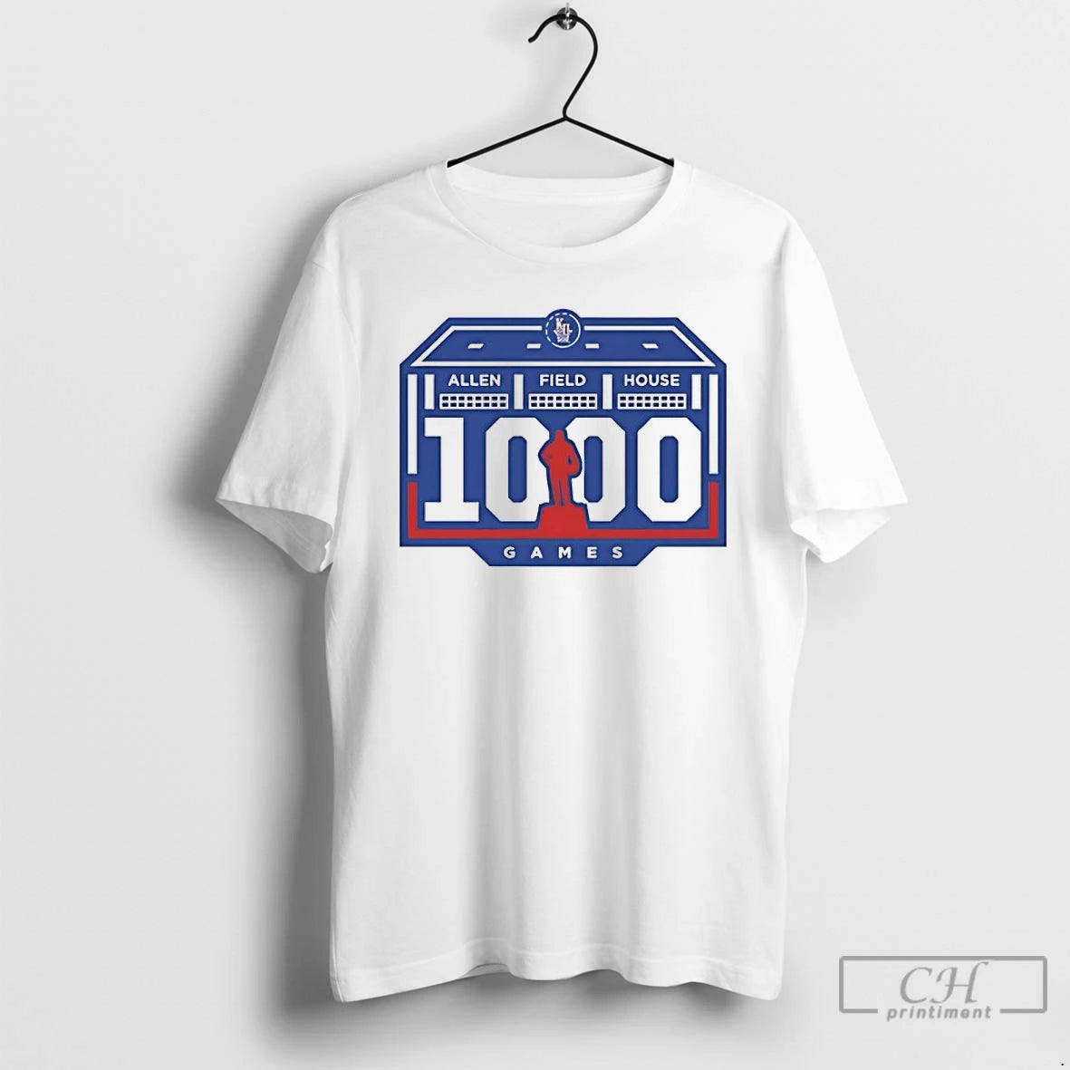Premium Kansas Jayhawks Allen Fieldhouse 1000th Game T-Shirts, Hoodie, Sweatshirt | HypeCrazeTee.com