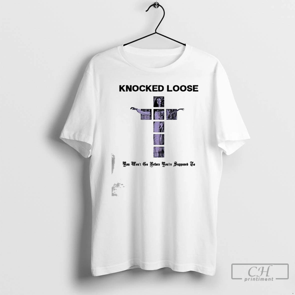Premium Knocked Loose Purple Cross T-Shirts, Hoodie, Sweatshirt | HypeCrazeTee.com
