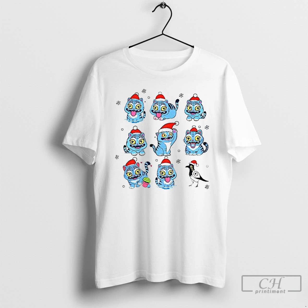Premium Kpop Demon Hunters Tiger Christmas T-Shirts, Hoodie, Sweatshirt | HypeCrazeTee.com
