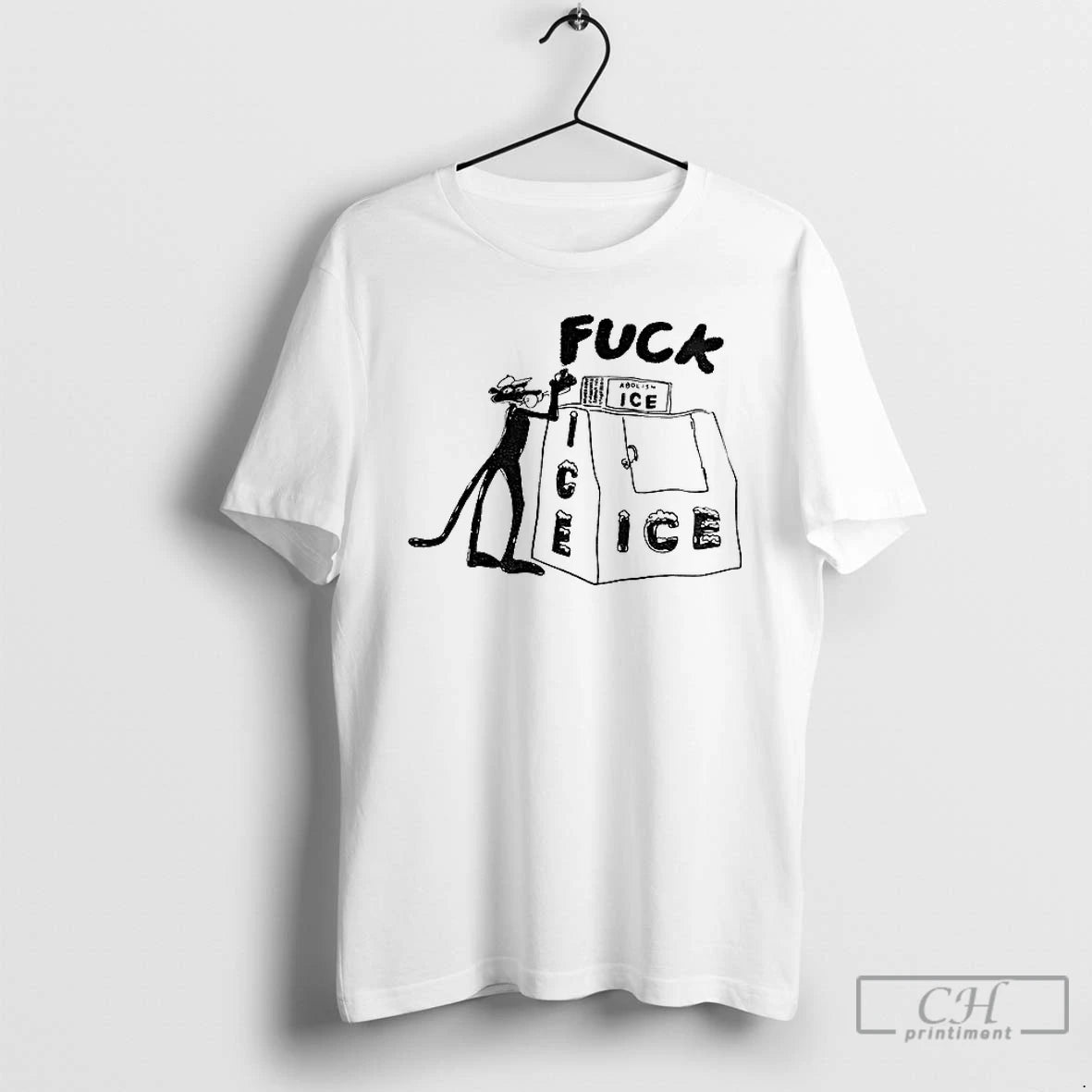 Premium Leopard Fuck Ice Abolish Ice T-Shirts, Hoodie, Sweatshirt | HypeCrazeTee.com