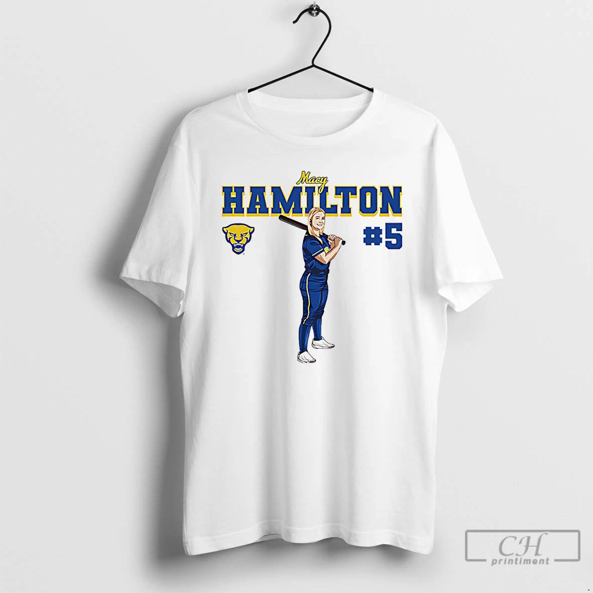 Premium Macy Hamilton Pittsburgh Softball Ncaa Legends Caricature T-Shirts, Hoodie, Sweatshirt | HypeCrazeTee.com