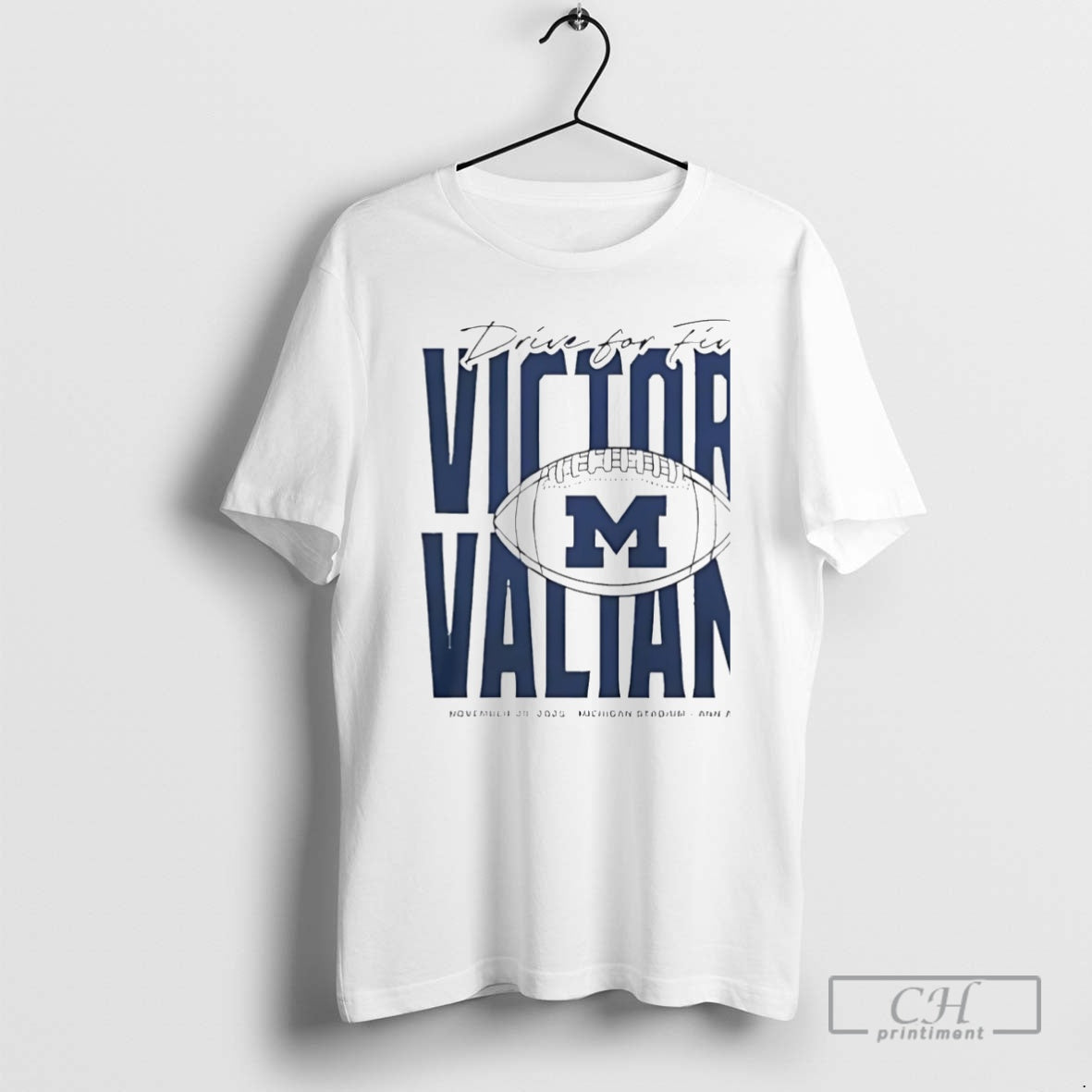 Premium Michigan Football Drive For Five Victors Valiant Shirt Sweater Hoodie, Sweatshirt | HypeCrazeTee.com