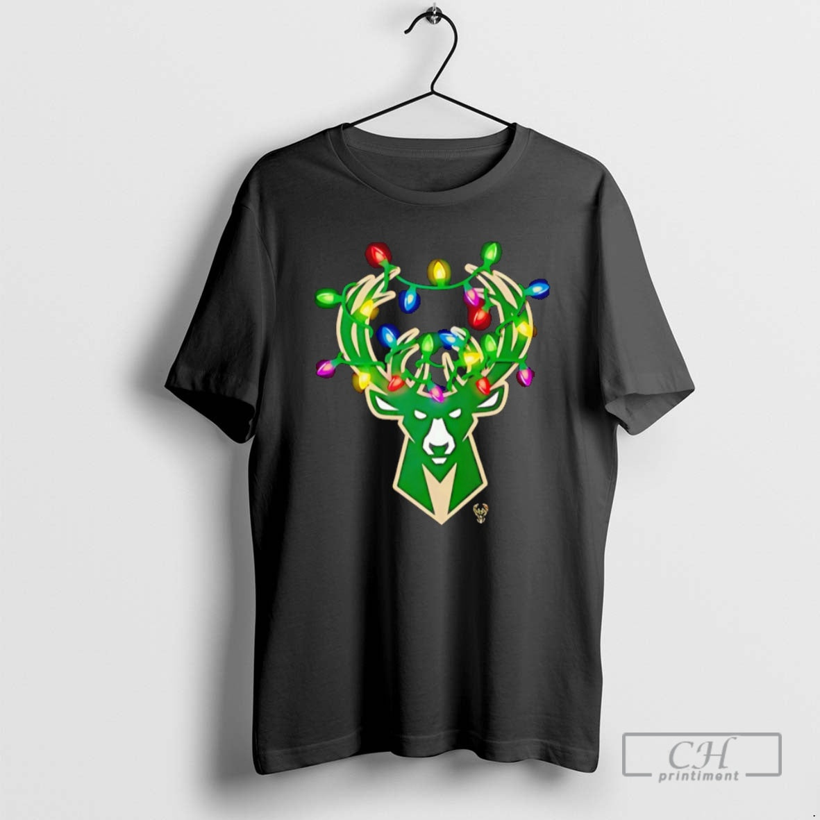 Premium Milwaukee Bucks Logo Lights Merry Christmas Shirt Sweater Hoodie, Sweatshirt | HypeCrazeTee.com