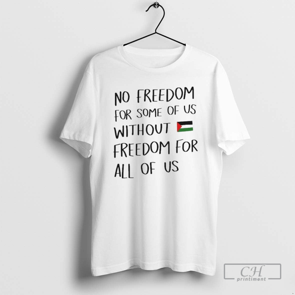 Premium No Freedom For Some Of Us Without Freedom For All Of Us Flag T-Shirts, Hoodie, Sweatshirt | HypeCrazeTee.com