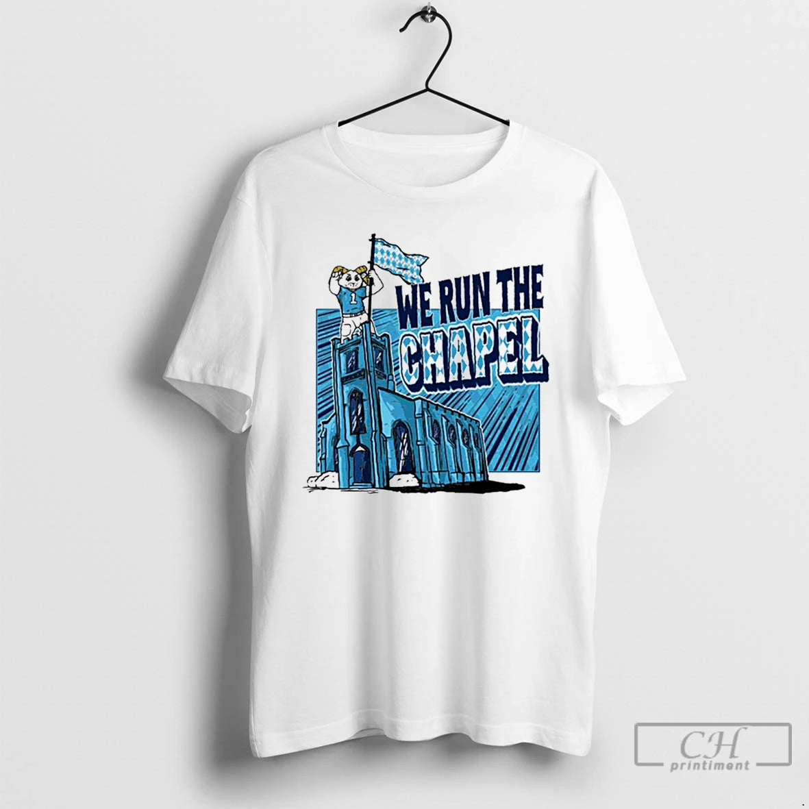 Premium North Carolina Tar Heels We Run The Chapel T-Shirts, Hoodie, Sweatshirt | HypeCrazeTee.com