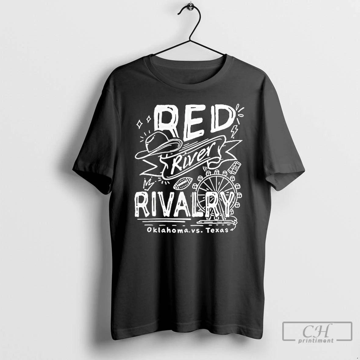 Premium Oklahoma Sooners Red River Rivalry T Shirts