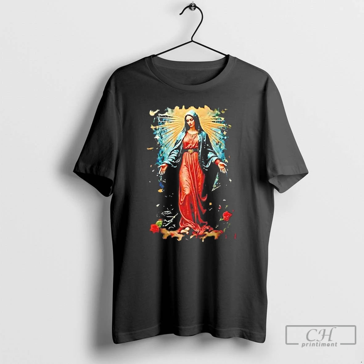 Premium Our Lady Of Guadalupe Rose T-Shirts, Hoodie, Sweatshirt | HypeCrazeTee.com