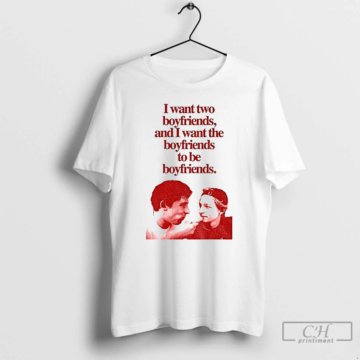 Premium Patrick Zweig Art Donaldson I Want Two Boyfriends And I Want The Boyfriends To T-Shirts, Hoodie, Sweatshirt