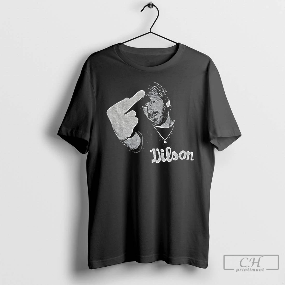 Premium Phish Trey Anastasio Flippin Wilson Middle Finger Photo Vintage T-Shirts, Hoodie, Sweatshirt | HypeCrazeTee.com