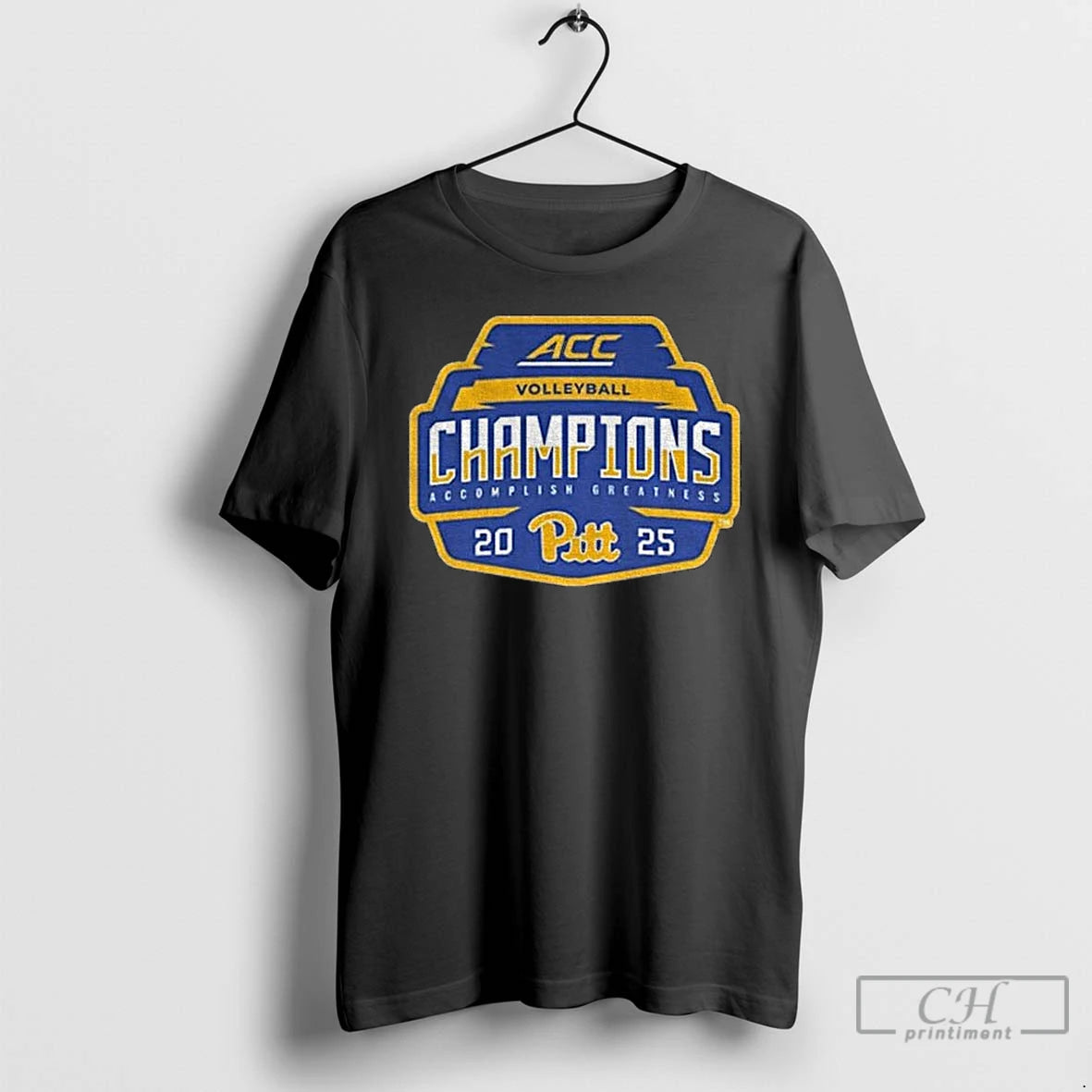 Premium Pitt Panthers Acc Volleyball Champions Accomplish Greatness 2025 T-Shirts, Hoodie, Sweatshirt | HypeCrazeTee.com