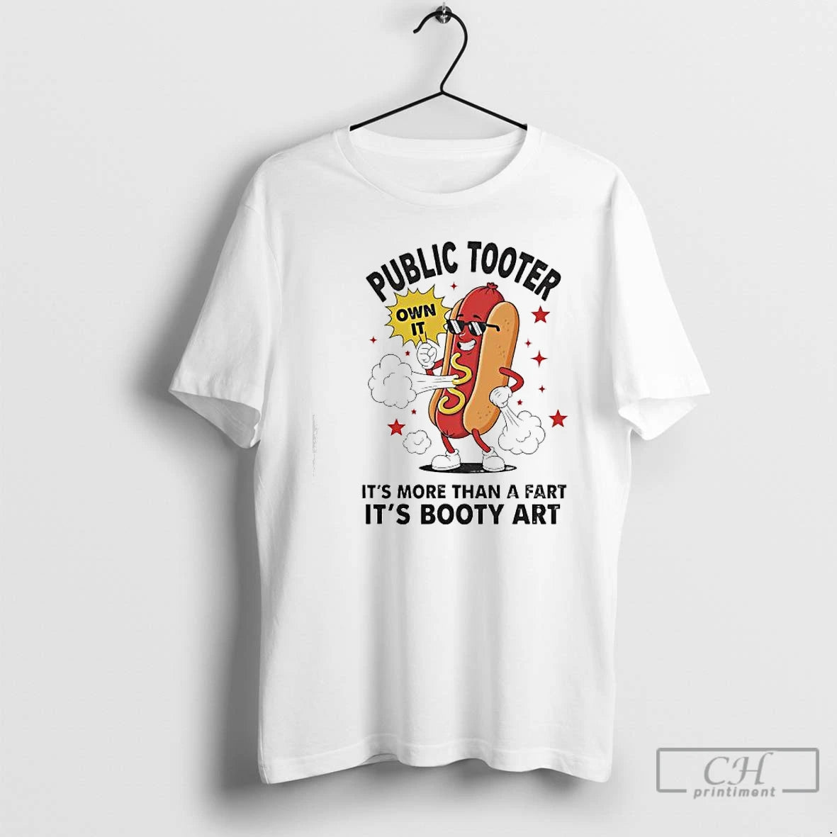 Premium Public Tooter Its More Than A Fart Its Booty Art Sausage T Shirts Sweater Hoodie, Sweatshirt | HypeCrazeTee.com