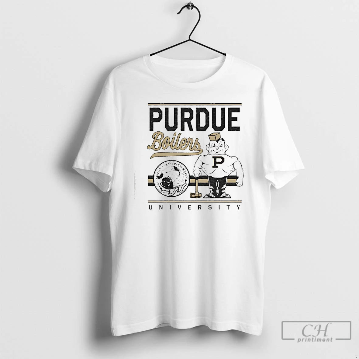Premium Purdue Boilers University Retro T-Shirts, Hoodie, Sweatshirt | HypeCrazeTee.com