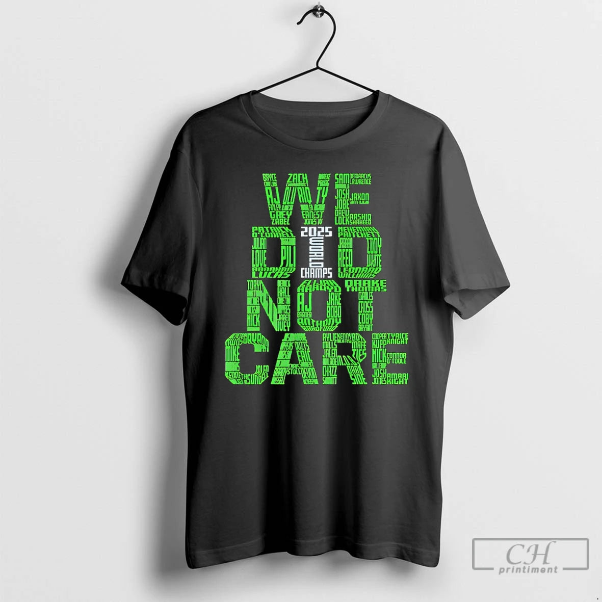 Premium Seattle Football We Did Not Care World Champs 2026 T-Shirts, Hoodie, Sweatshirt | HypeCrazeTee.com