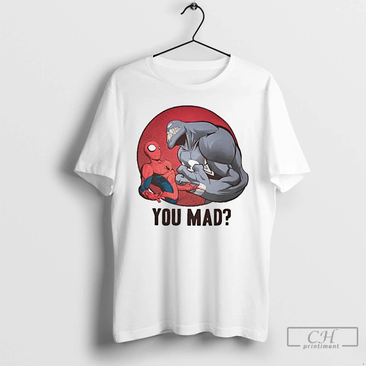 Premium Spiderman And Venom You Mad T-Shirts, Hoodie, Sweatshirt | HypeCrazeTee.com
