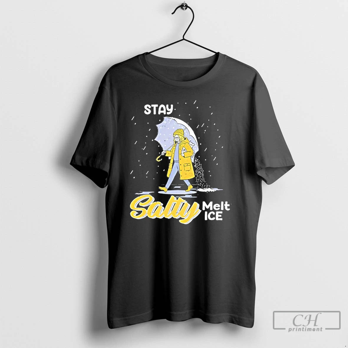 Premium Stay Salty Melt Ice Anti T-Shirts, Hoodie, Sweatshirt | HypeCrazeTee.com