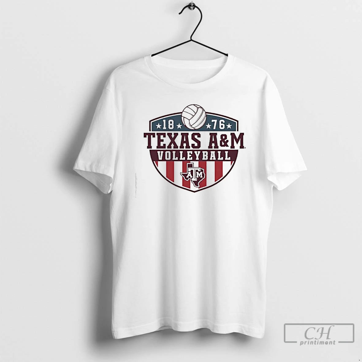 Premium Texas Am Volleyball 1876 Military Appreciation T-Shirts, Hoodie, Sweatshirt | HypeCrazeTee.com
