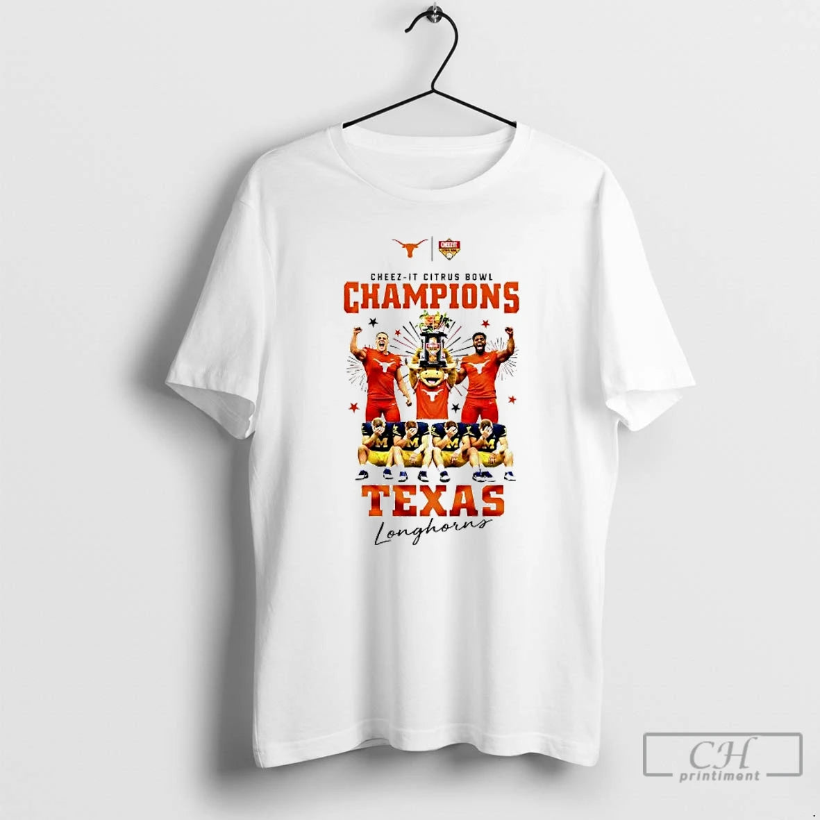 Premium Texas Longhorns 2025 Citrus Bowl Champions Players Trophy T-Shirts, Hoodie, Sweatshirt | HypeCrazeTee.com