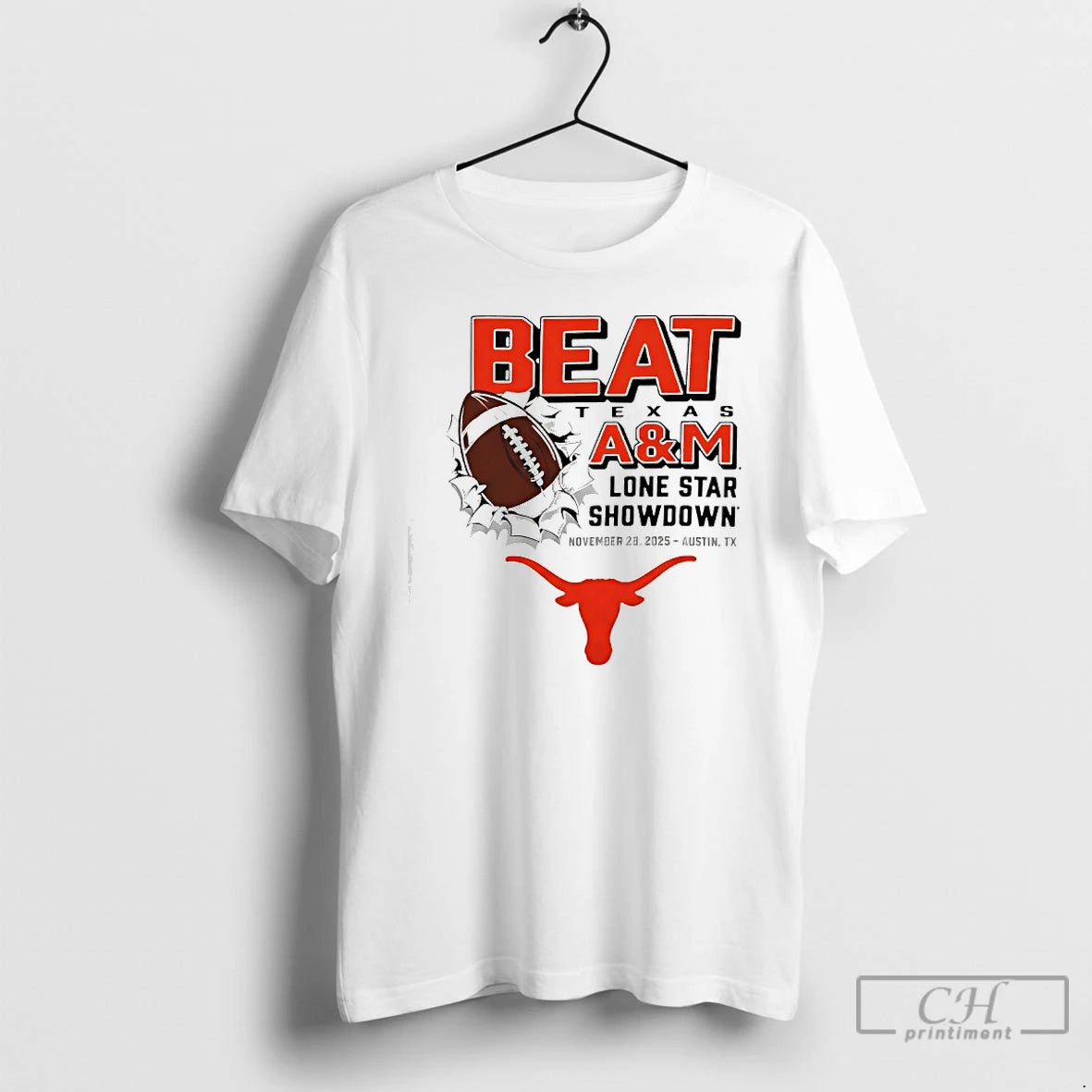 Premium Texas Longhorns Beat Texas Am Aggies Lone Star Showdown 2025 T-Shirts, Hoodie, Sweatshirt | HypeCrazeTee.com
