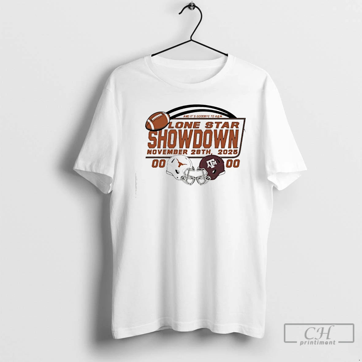 Premium Texas Longhorns Vs Texas Am Aggies Lone Star Showdown 2025 Score T Shirts Sweater Hoodie, Sweatshirt