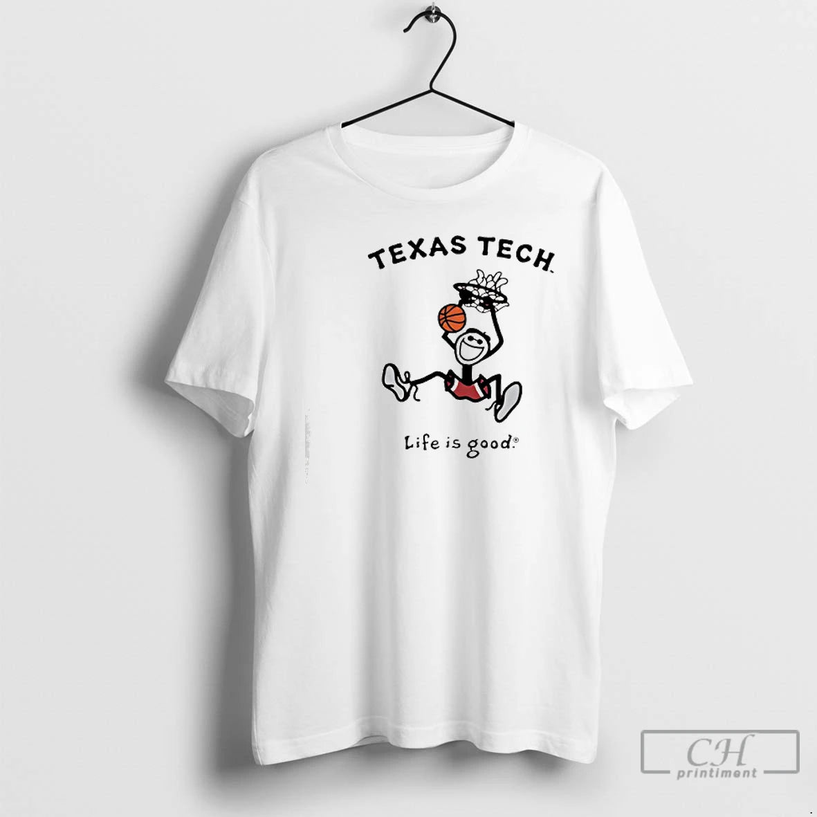 Premium Texas Tech Lig Jake Dunk Life Is Good T-Shirts, Hoodie, Sweatshirt | HypeCrazeTee.com