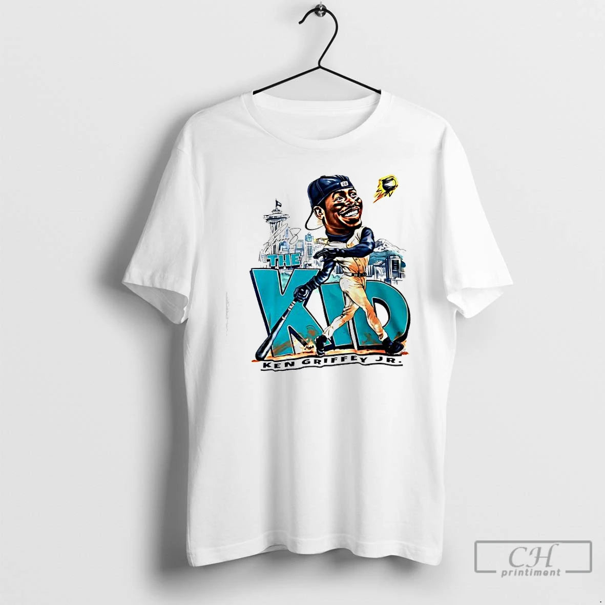 Premium The Kid Ken Griffey Jr Signature T-Shirts, Hoodie, Sweatshirt | HypeCrazeTee.com