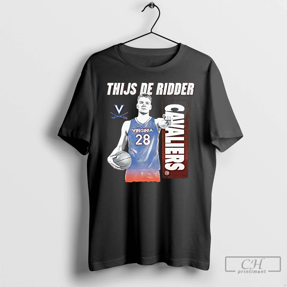 Premium Thijs De Ridder Virginia Cavaliers Graphic T-Shirts, Hoodie, Sweatshirt | HypeCrazeTee.com