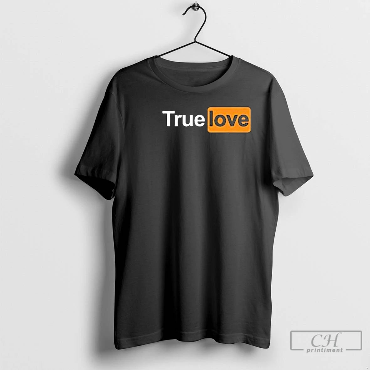 Premium True Love Porn Hub Parody Circle Black T-Shirts, Hoodie, Sweatshirt | HypeCrazeTee.com