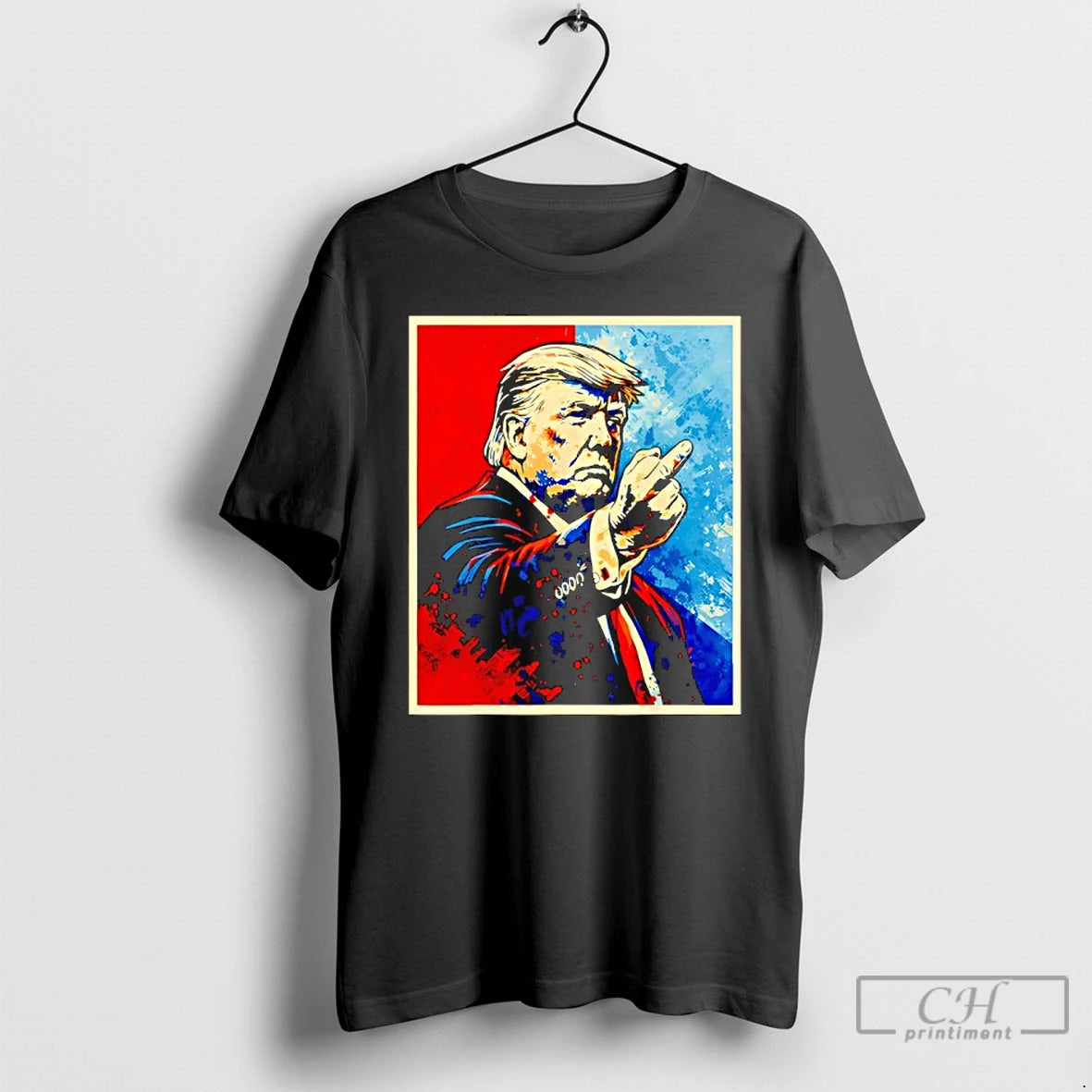 Premium Trump Middle Finger 2026 Meme Vintage Funny T-Shirts, Hoodie, Sweatshirt | HypeCrazeTee.com