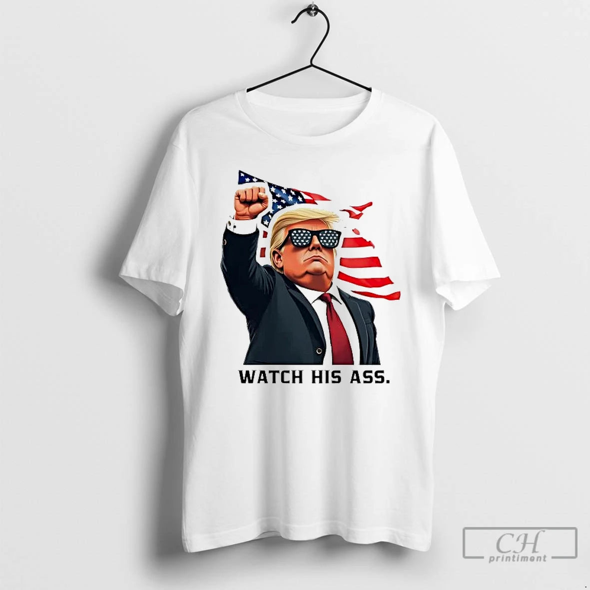 Premium Trump Watch His Ass Nicolas Maduro T-Shirts, Hoodie, Sweatshirt | HypeCrazeTee.com
