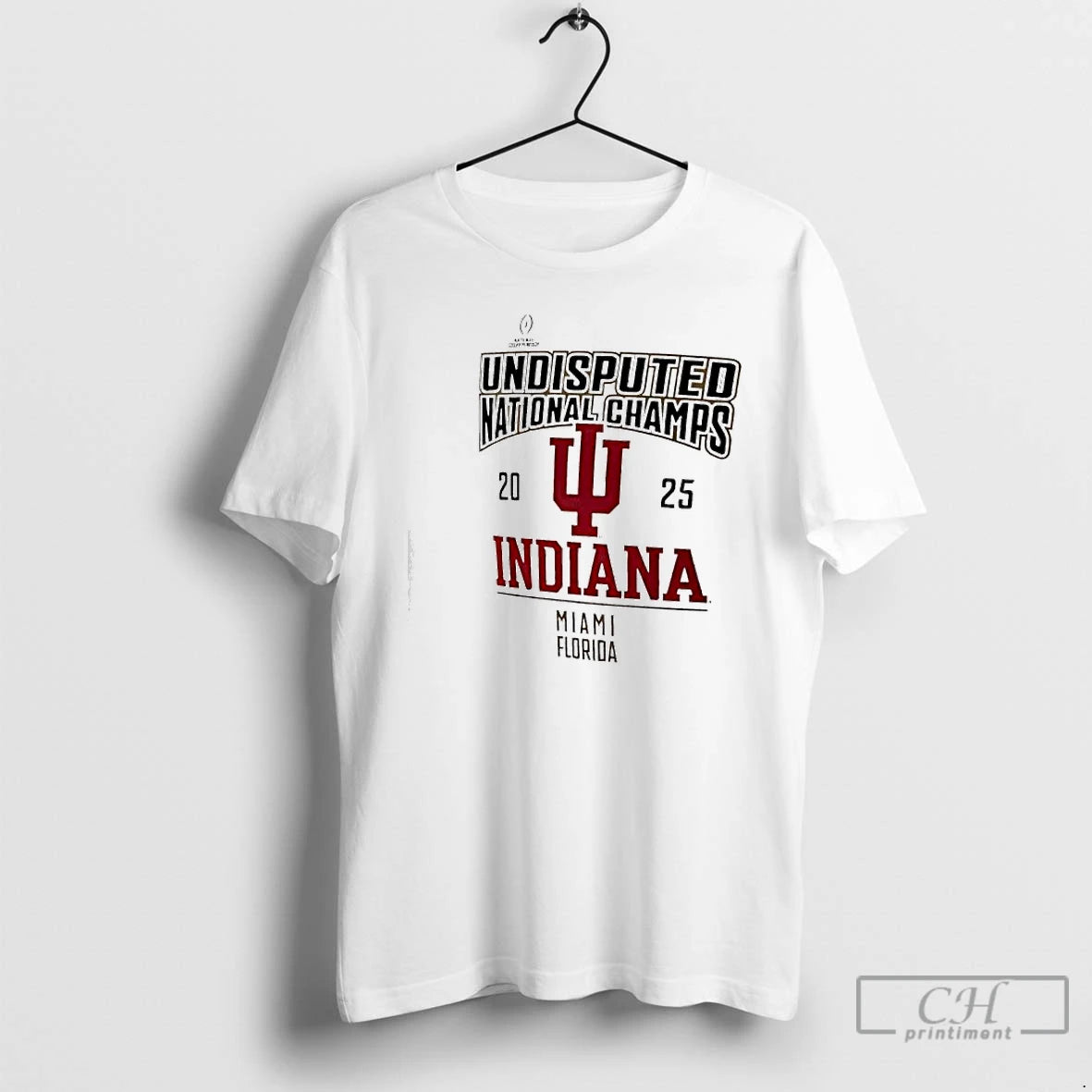 Premium Undisputed National Champs 2025 Indiana In Miami Florida T-Shirts, Hoodie, Sweatshirt | HypeCrazeTee.com