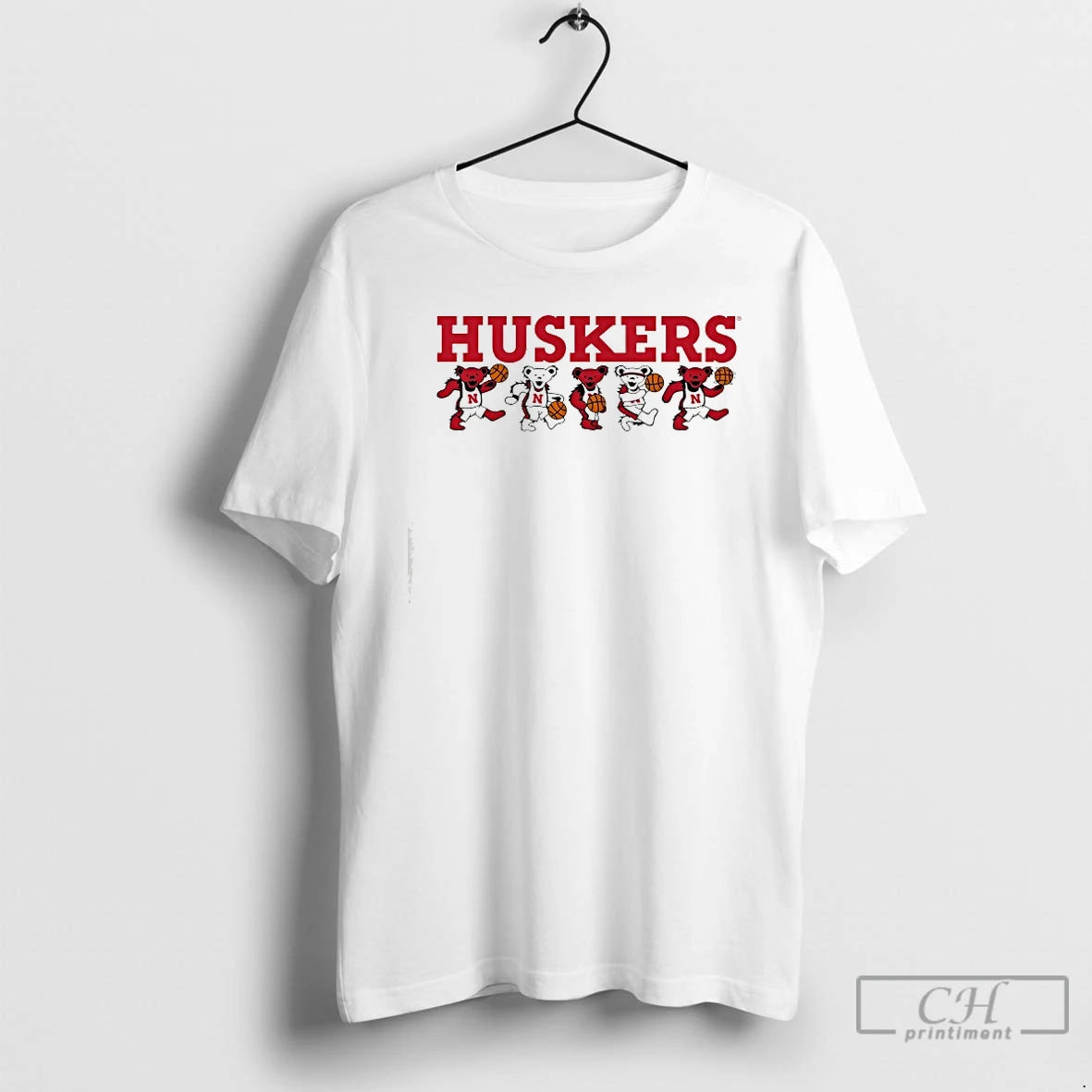 Premium University Of Nebraska And The Grateful Dead Logo T-Shirts, Hoodie, Sweatshirt | HypeCrazeTee.com
