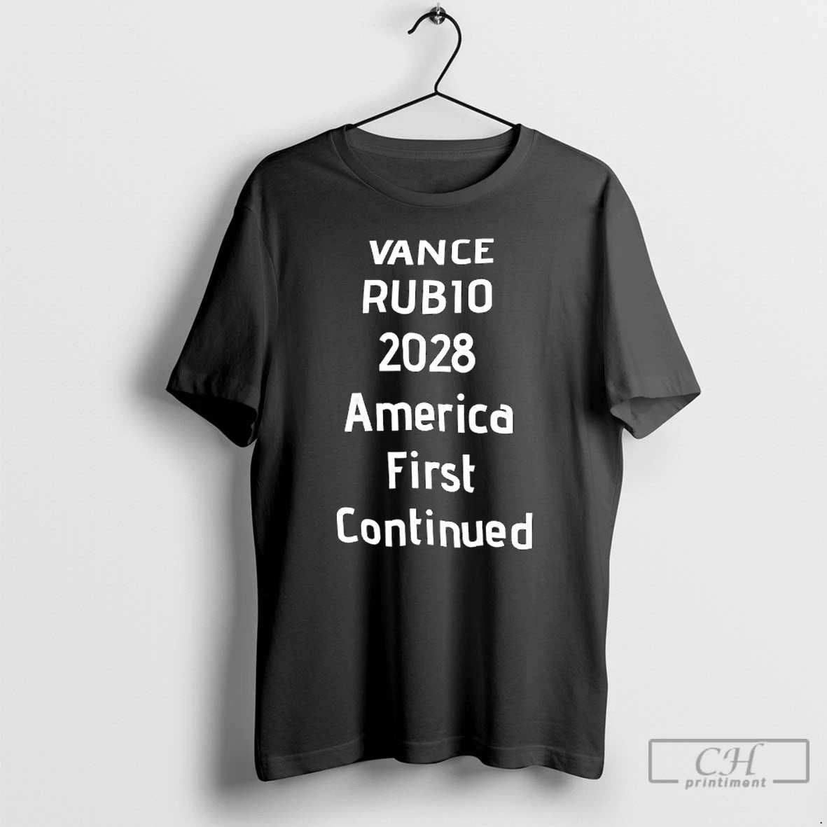 Premium Vance Rub10 2018 America First Continued T Shirts