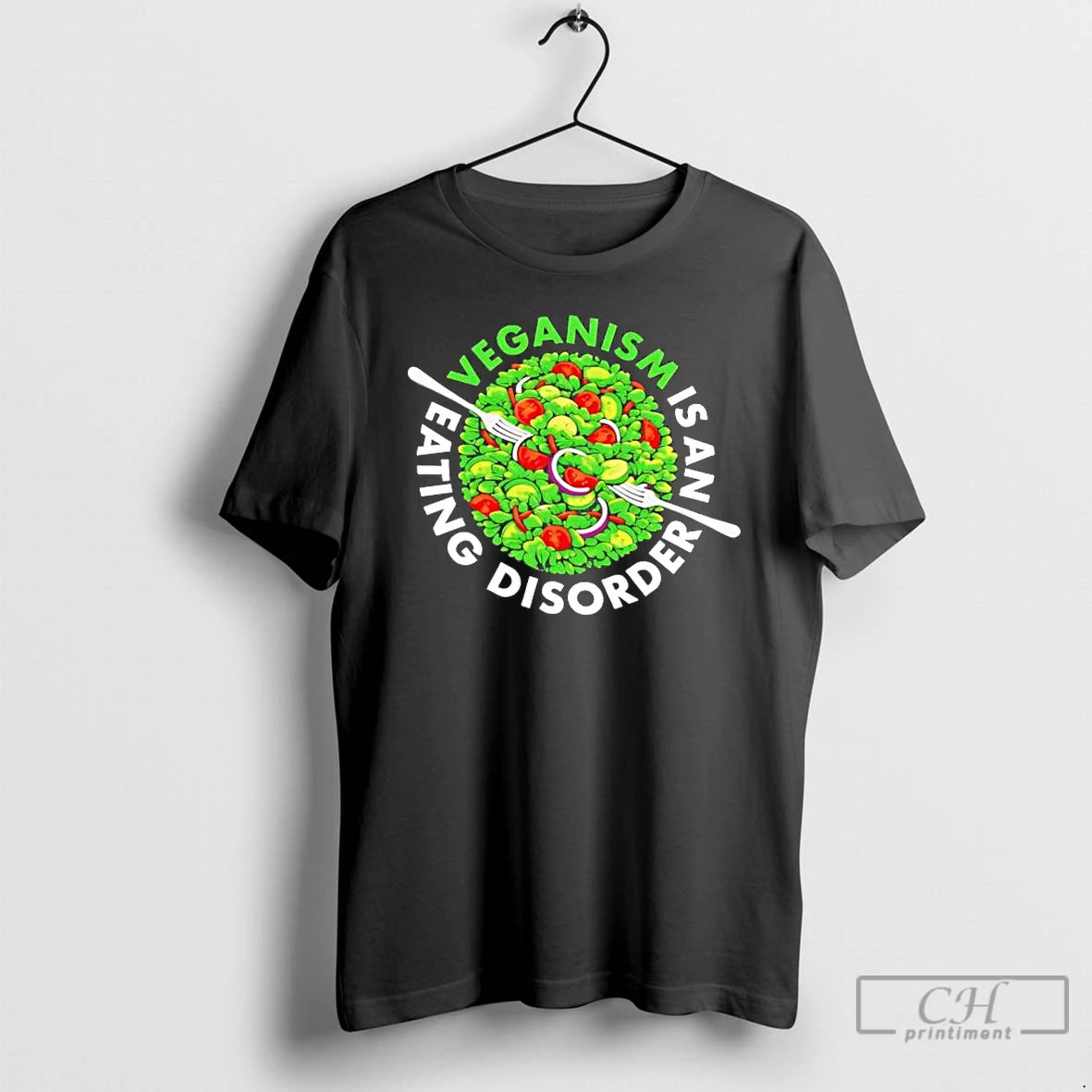 Premium Veganism Is An Eating Disorder 2026 Tee Hoodie, Sweatshirt | HypeCrazeTee.com