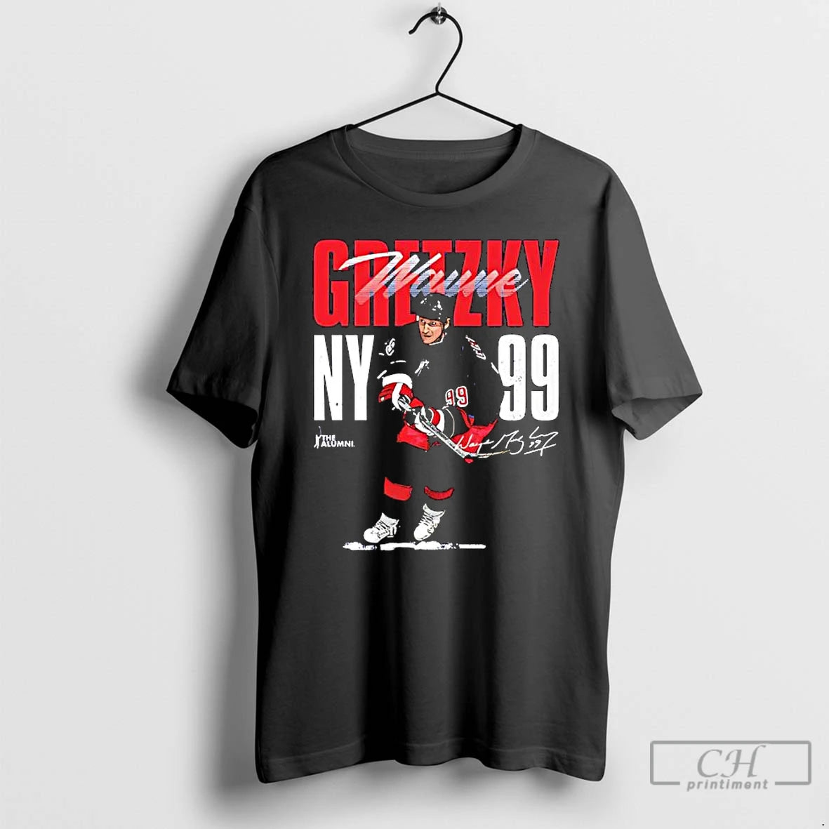 Premium Wayne Gretzky 99 Ny Signature Graphic T-Shirts, Hoodie, Sweatshirt | HypeCrazeTee.com