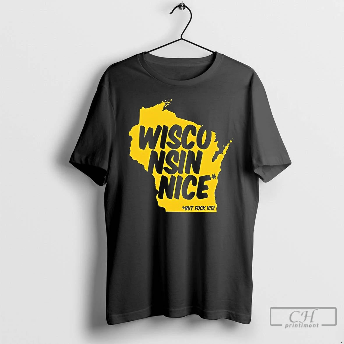 Premium Wisconsin Nice But Fuck Ice T-Shirts, Hoodie, Sweatshirt | HypeCrazeTee.com