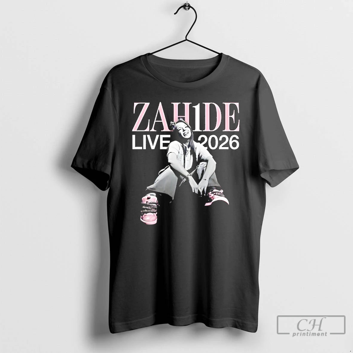 Premium Zah1de Zahide Kayaci Live 2026 Portrait T-Shirts, Hoodie, Sweatshirt | HypeCrazeTee.com