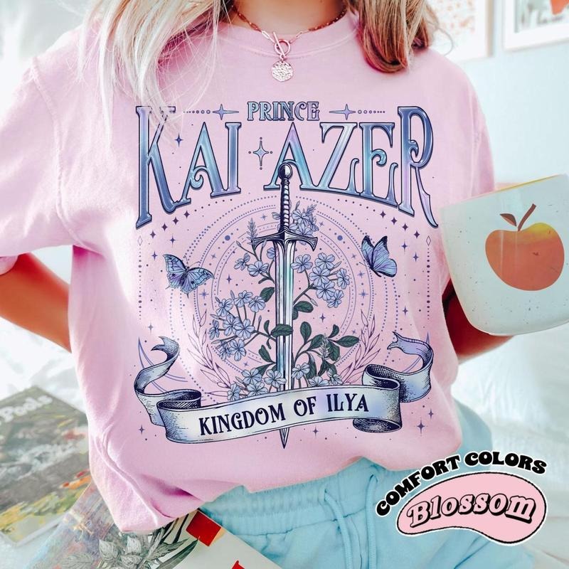 Prince Kai Azer Comfort Color T-Shirt, Kingdom Of Ilya T-Shirt, Powerless Series Shirt, Kai And Paedyn Fan, Romantasy...