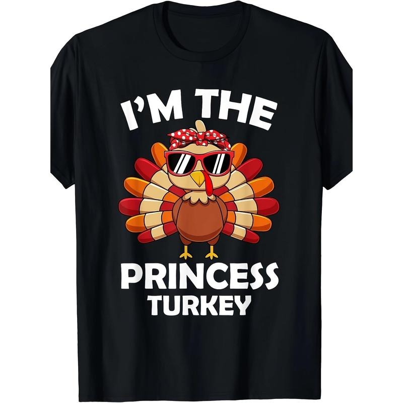 Princess Turkey Family Group Matching Thanksgiving Party Men T-Shirt Made in USA Hoodie, Sweatshirt | HypeCrazeTee.com
