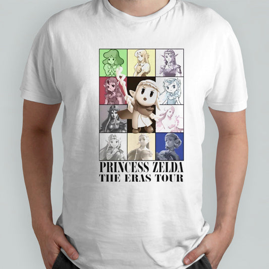 Princess Zelda the eras tour shirt