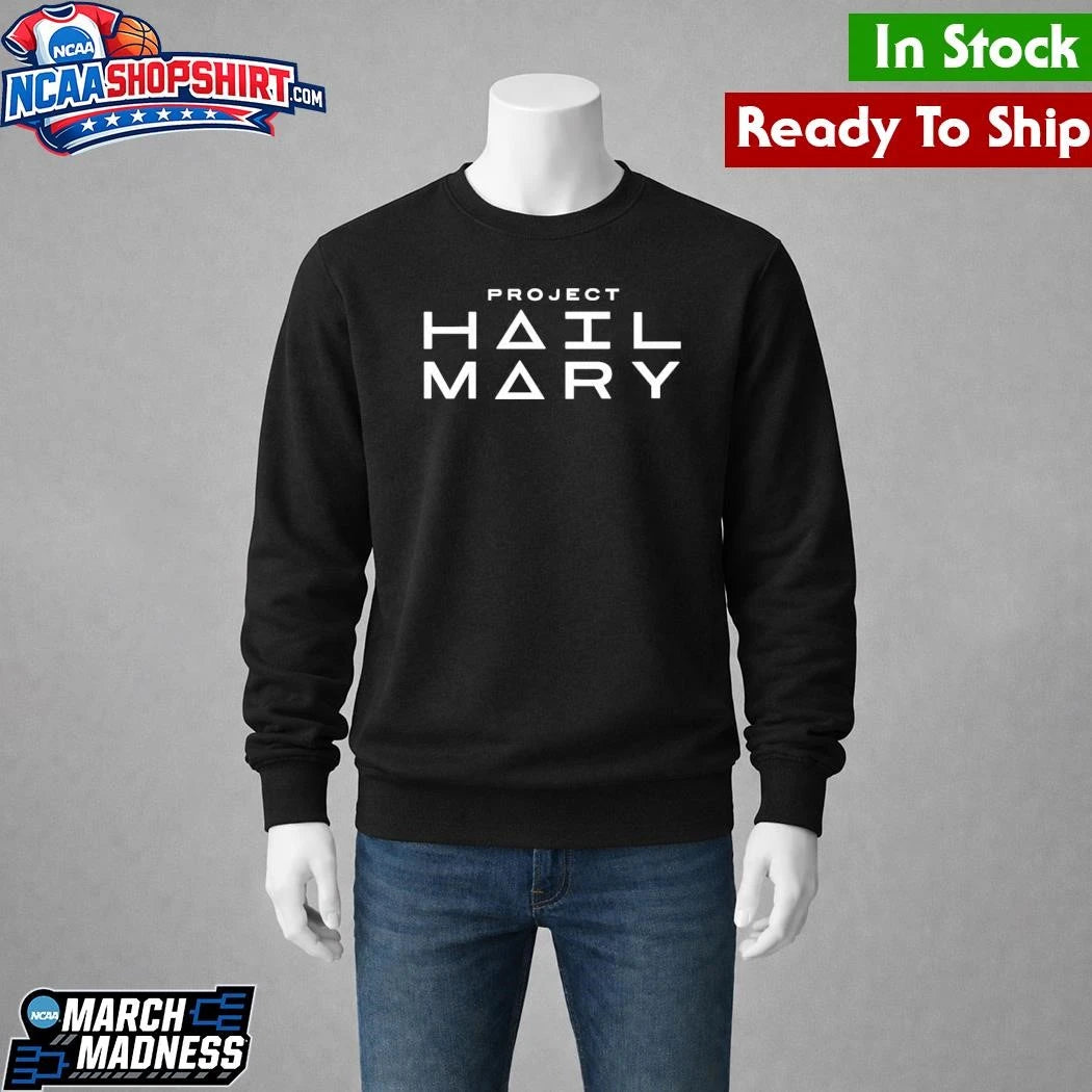 Project Hail Mary Logo Heavyweight Garment-Dyed Shirt
