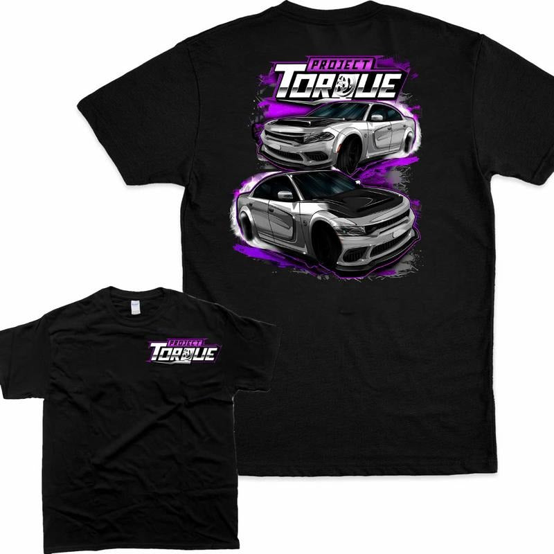 Project Torque Charger Hellcat Burnout T-Shirt Casual Hoodie, Sweatshirt | HypeCrazeTee.com