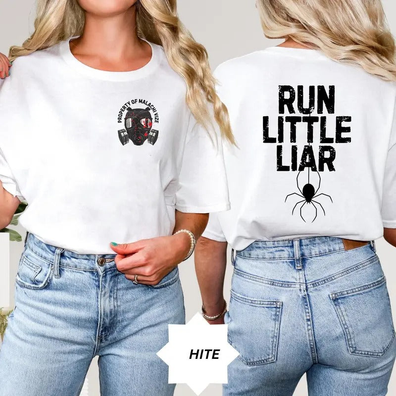 Property Of Malachi Vize T-Shirt, Little Stranger Sweatshirt, Leigh Rivers Shirt, Dark Romance Merch, Little Liar Unisex...